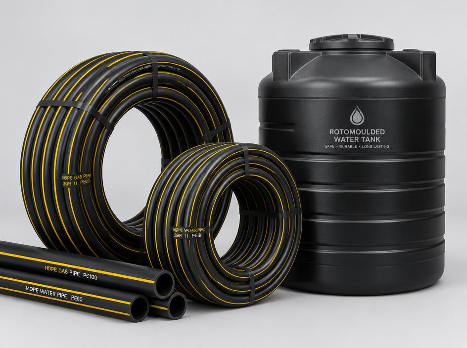 Products made from Medium-Density Polyethylene