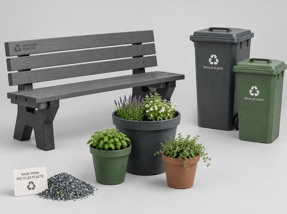 Products made from Reprocessed & Recycled Polymers